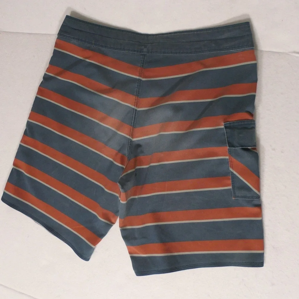 Billabong Mens Board Shorts 31 Blue Orange Platinum X Sundays Surf Beach‎ Skate